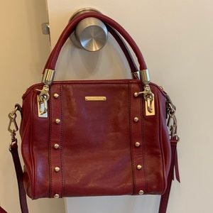 Rebecca Minkoff Maroon Crossbody/Small Satchel
